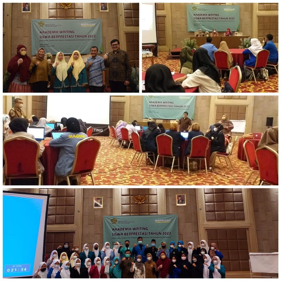 Siswa MAN 2 Kukar Ikuti Kegiatan Academic Writing  Tingkat Nasional Tahun 2022